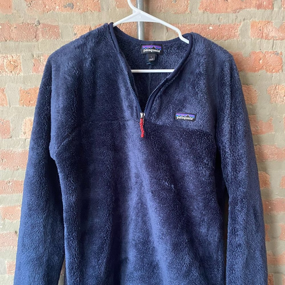Patagonia Double Sided 1/4 Zip Fleece Pullover - Large